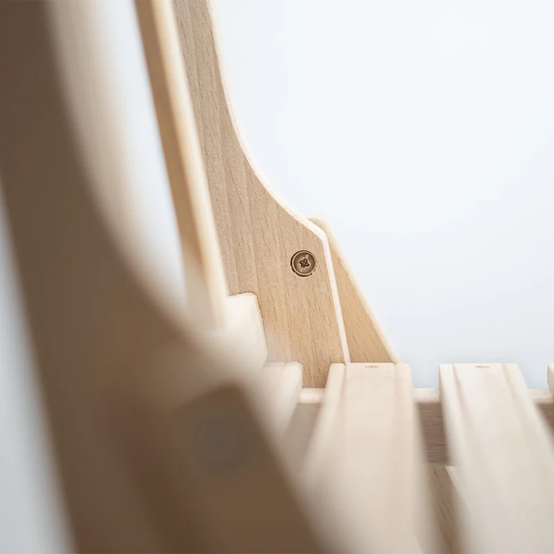 Kinderklappstuhl ‘Klappi’ aus unbehandelter Buche - echtes Naturhandwerk