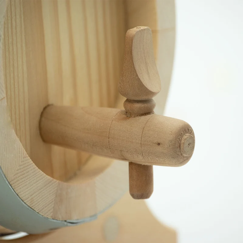 Hochwertiges Holzfass aus massiver Zirbe | in verschiedenen Größen | Echtes Handwerk