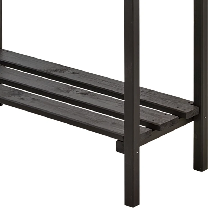 Minihochbeet | Massive Kiefer & Fichte | mit oder ohne Spalier 58 cm | L 88 x B 37 x H 79 cm | 40 Liter | Manufactured in Europe