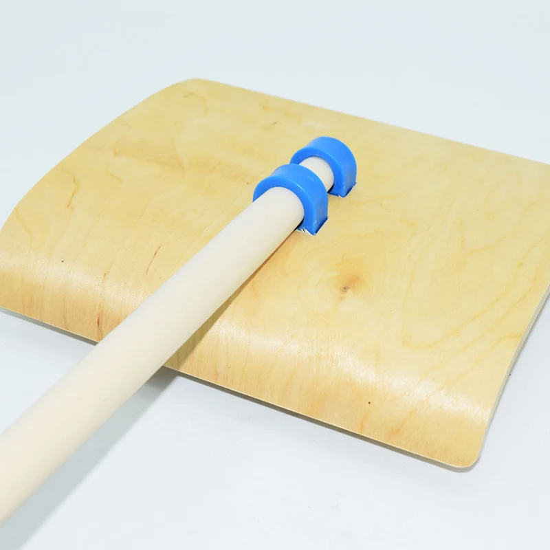 Schneeschieber/Schneeschaufel für Kinder | aus nachhaltigem Holz | Stiellänge: 70 cm | Blattbreite: 24 cm | ab 6 Jahren | Gewicht: 0,51 kg - Handmade in Austria