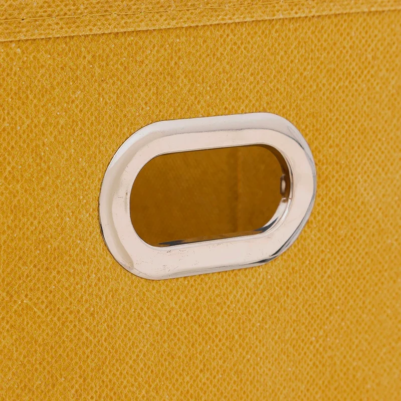Faltbare Aufbewahrungsbox gelb 31x31x15 cm Five®