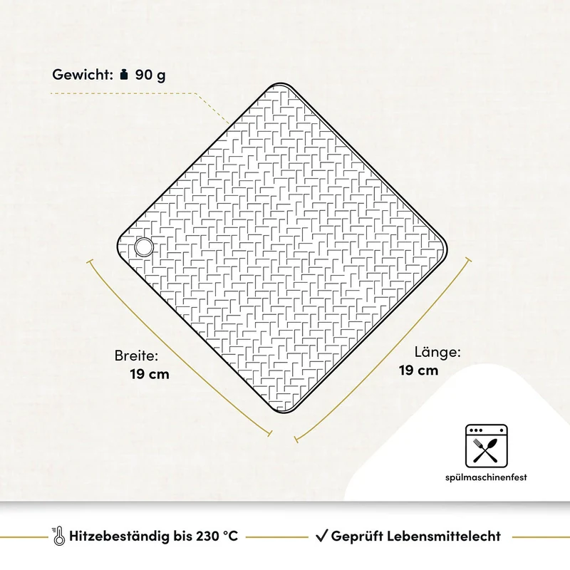 Silikon Untersetzer & Hitzeschutz