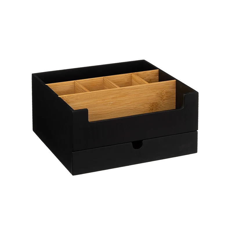 Make-up-Organizer mit Schublade schwarz Five®
