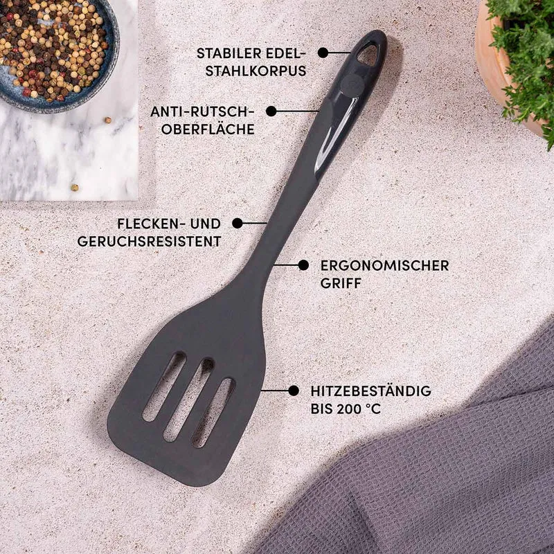 Pfannenwender mit robustem Edelstahlkern