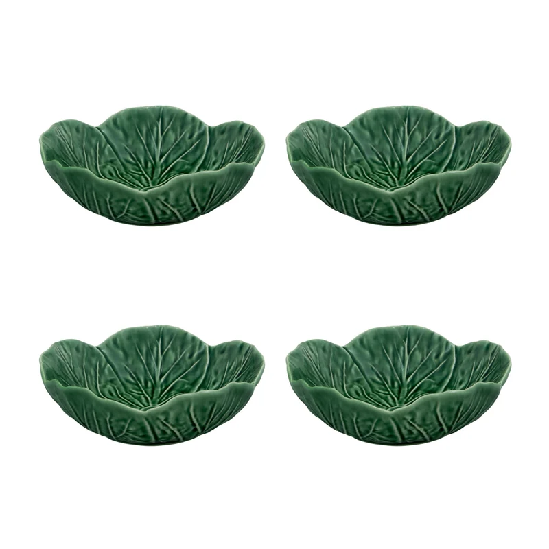 Bordallo Pinheiro Cavolo Set 4 Ciotole 15cm