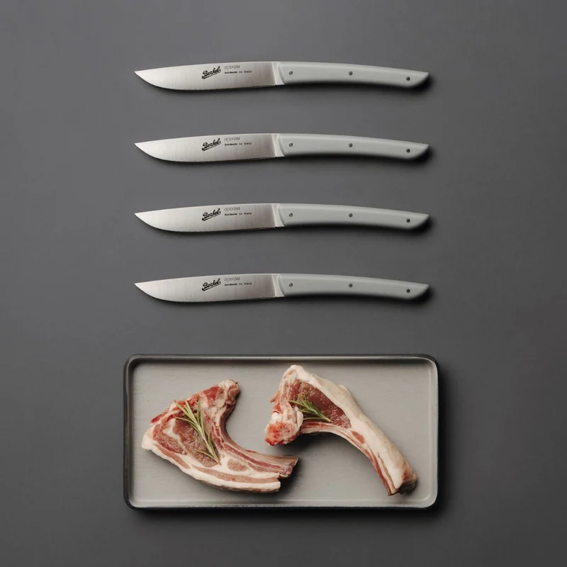 Berkel Color Set 4 Coltelli Bistecca con manico colorato