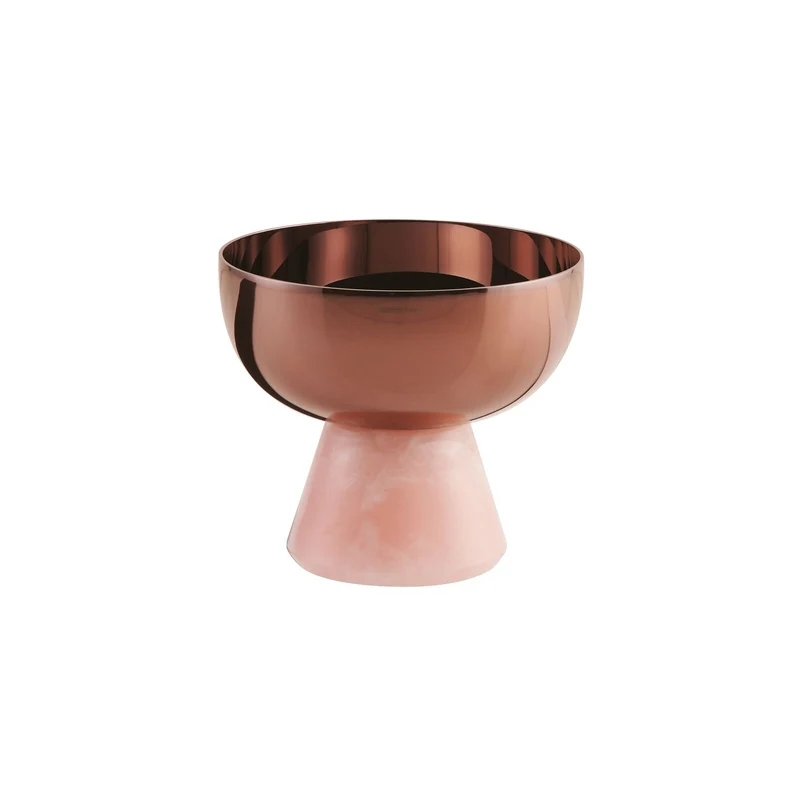 Sambonet Madame Coppa con Piede in Accaio Inox e resina, diametro 11 cm
