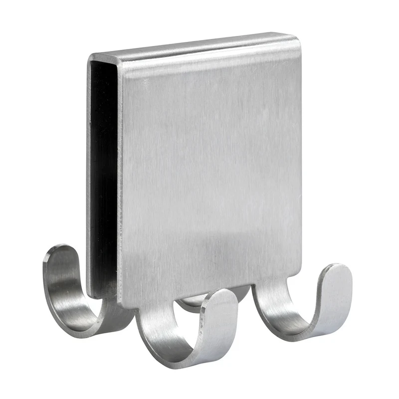 Haken für Duschwand schwarz Wenko