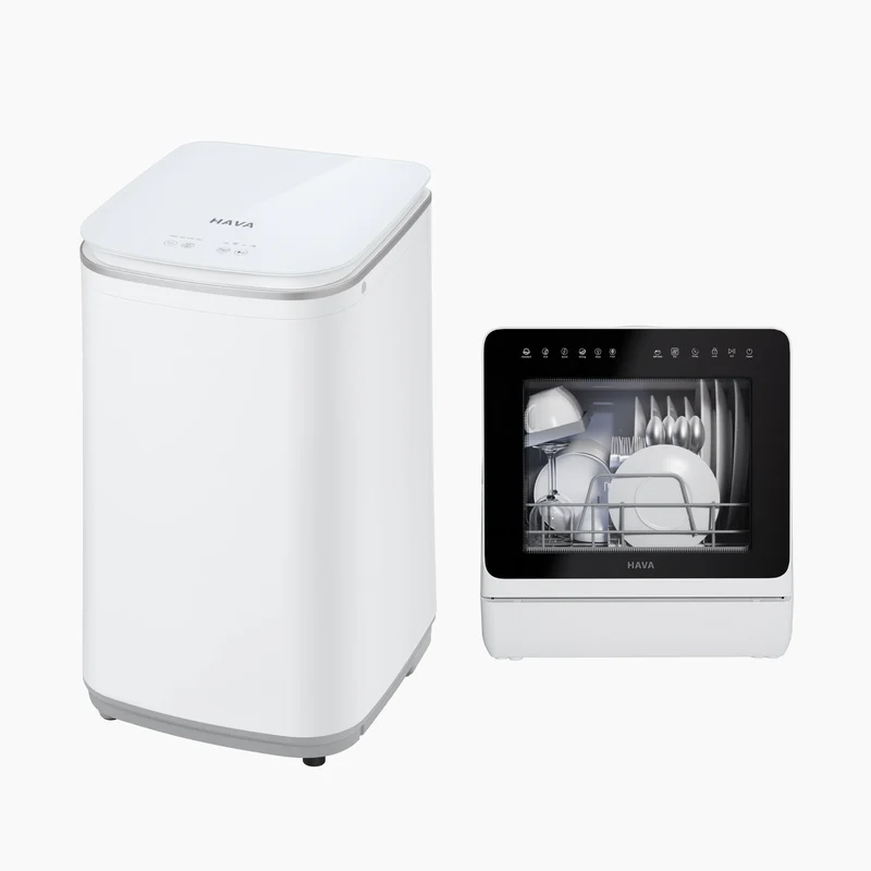 HAVA T01 Washer and R09 Dishwasher Bundle