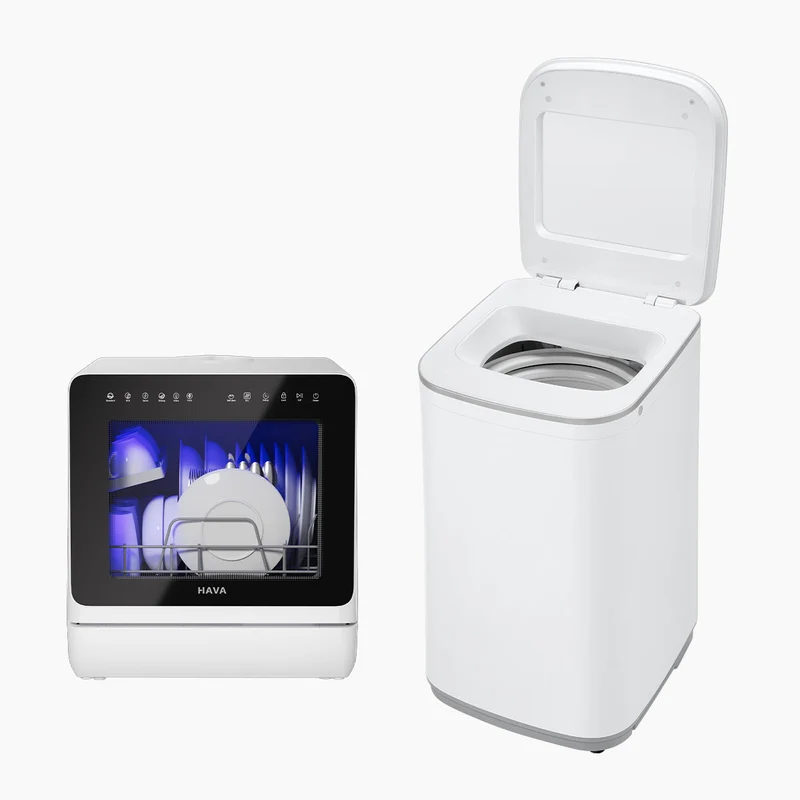 HAVA T01 Washer and R09 Dishwasher Bundle