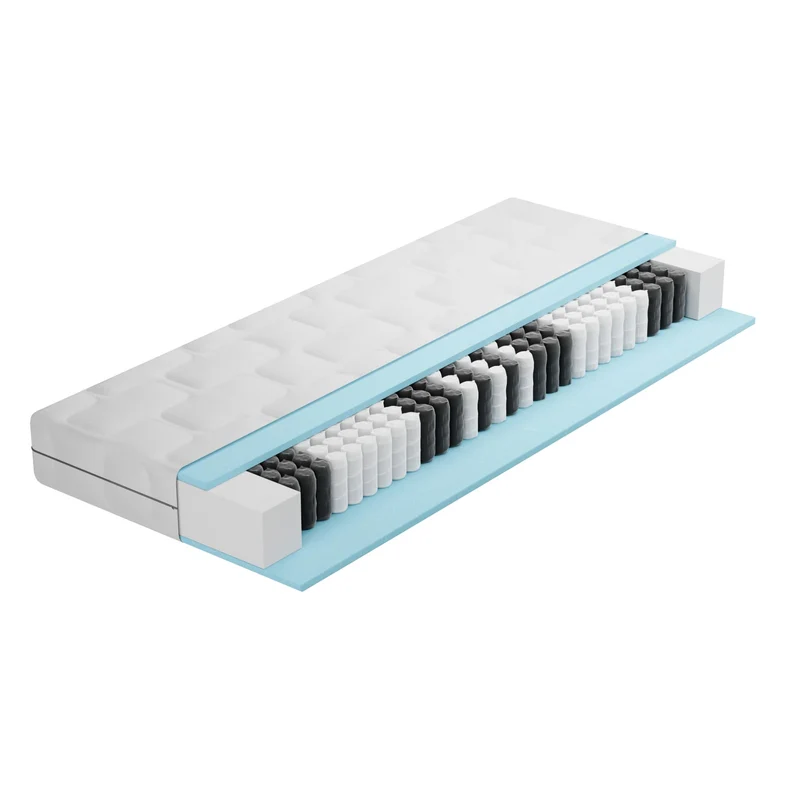 BMM Ortho Medic Taschenfederkernmatratze – 7 Zonen, H3, Öko-Tex, Ergonomisch, 21 cm Höheh