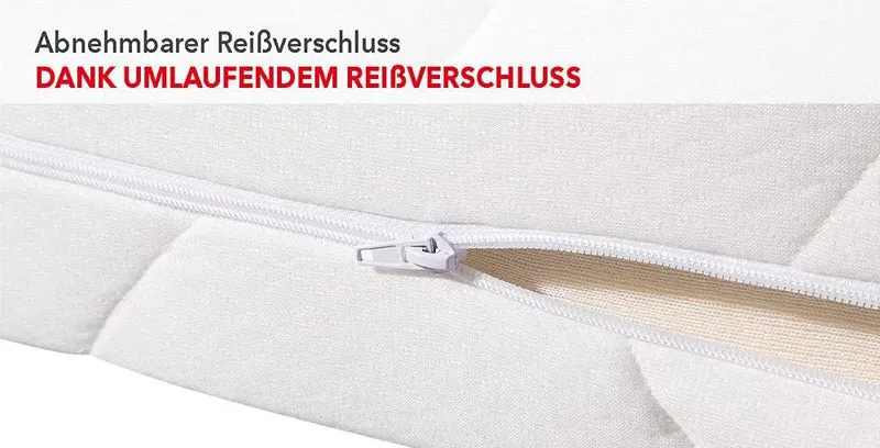 Matratzen Concord Sleepsy Leron Matratze 90x200 cm Komfortschaum 7-Zonen H2 Öko-Texh