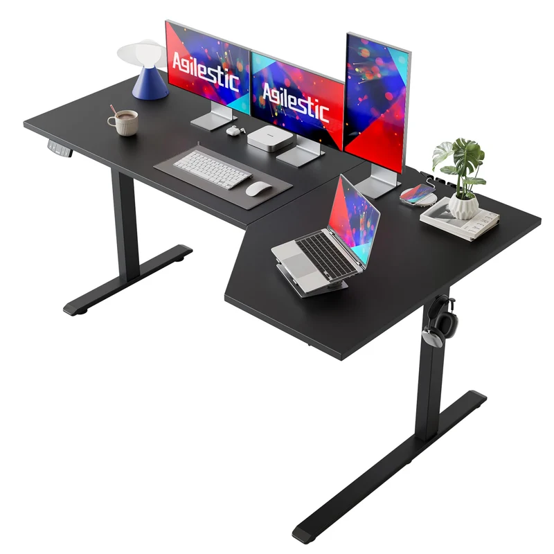 Agilestic höhenverstellbarer Schreibtisch elektrisch – ergonomisch, stabil, flexibelh