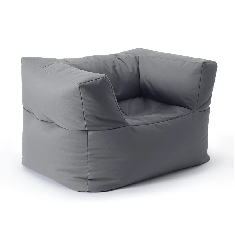 Lumaland Modulares Cord Sitzsack Sofa Set – Bean Bag Module mit EPS-Füllung, Weich, Indoor, Modernh
