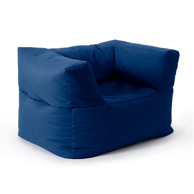 Lumaland Modulares Cord Sitzsack Sofa Set – Bean Bag Module mit EPS-Füllung, Weich, Indoor, Modernh