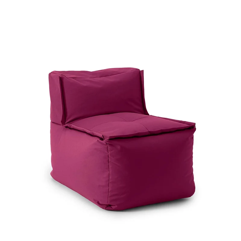 Lumaland Modulares Cord Sitzsack Sofa Set – Bean Bag Module mit EPS-Füllung, Weich, Indoor, Modernh