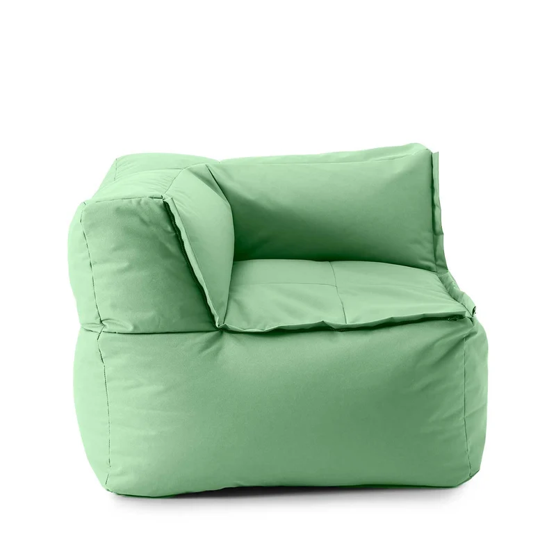 Lumaland Modulares Cord Sitzsack Sofa Set – Bean Bag Module mit EPS-Füllung, Weich, Indoor, Modernh