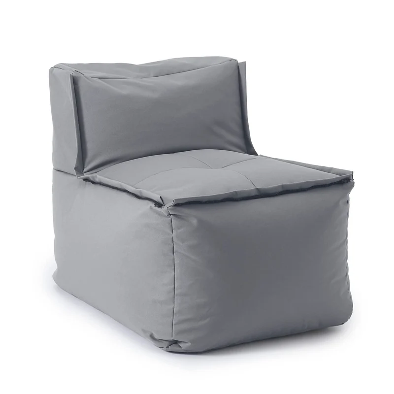 Lumaland Modulares Cord Sitzsack Sofa Set – Bean Bag Module mit EPS-Füllung, Weich, Indoor, Modernh