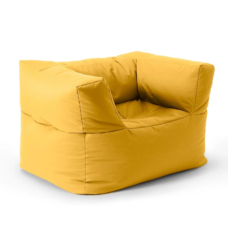 Lumaland Modulares Cord Sitzsack Sofa Set – Bean Bag Module mit EPS-Füllung, Weich, Indoor, Modernh