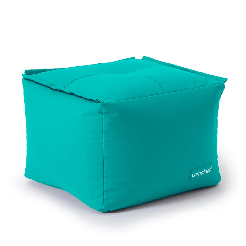 Lumaland Modulares Cord Sitzsack Sofa Set – Bean Bag Module mit EPS-Füllung, Weich, Indoor, Modernh