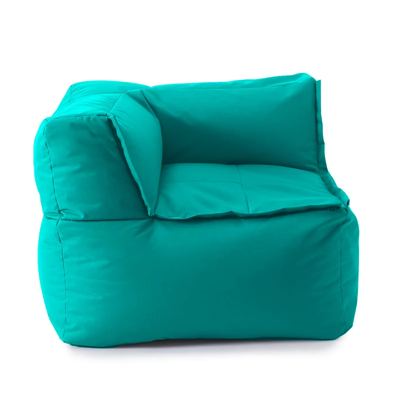 Lumaland Modulares Cord Sitzsack Sofa Set – Bean Bag Module mit EPS-Füllung, Weich, Indoor, Modernh