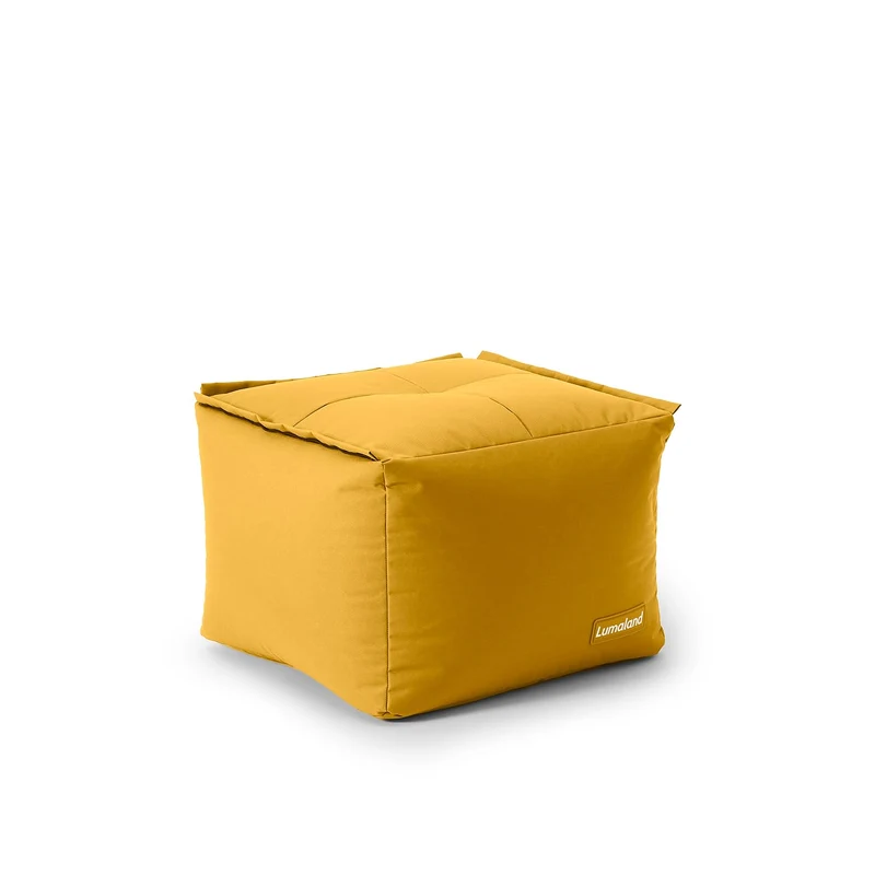 Lumaland Modulares Cord Sitzsack Sofa Set – Bean Bag Module mit EPS-Füllung, Weich, Indoor, Modernh