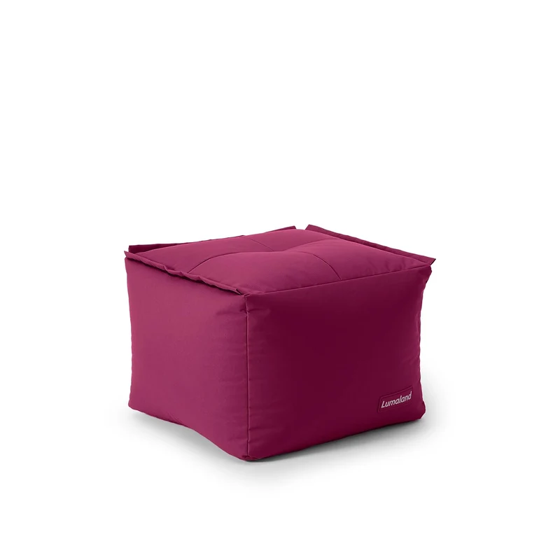 Lumaland Modulares Cord Sitzsack Sofa Set – Bean Bag Module mit EPS-Füllung, Weich, Indoor, Modernh
