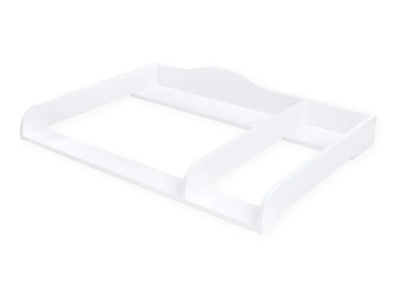 KraftKids Wickelaufsatz für HEMNES XXL 108 cm extra breit mit Trennfachh