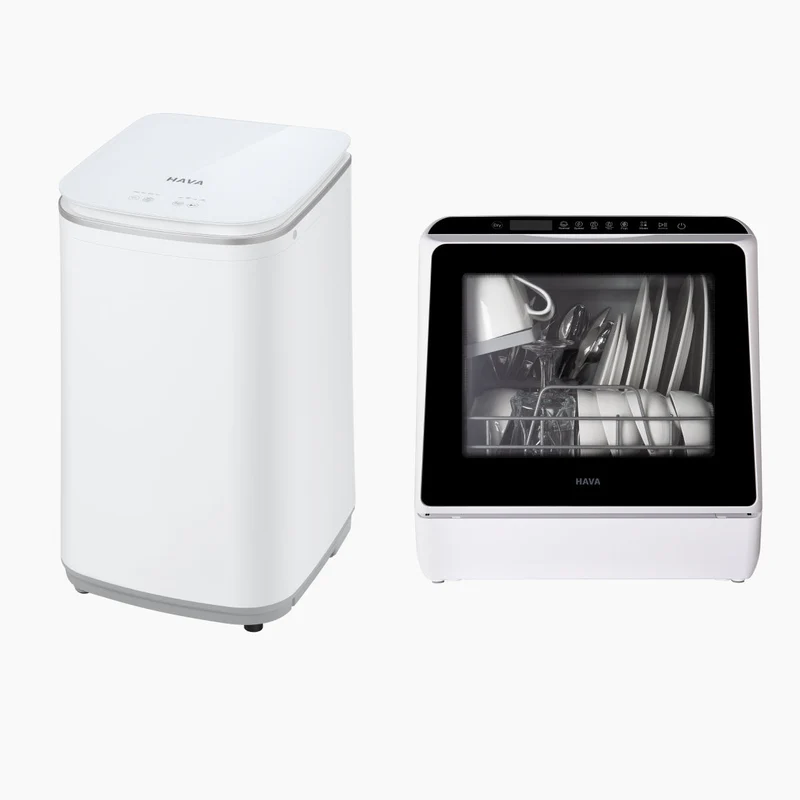 HAVA T01 Washer and R01 Dishwasher Bundle