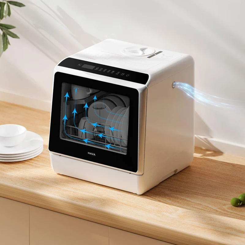 R01 Compact Countertop Dishwasher