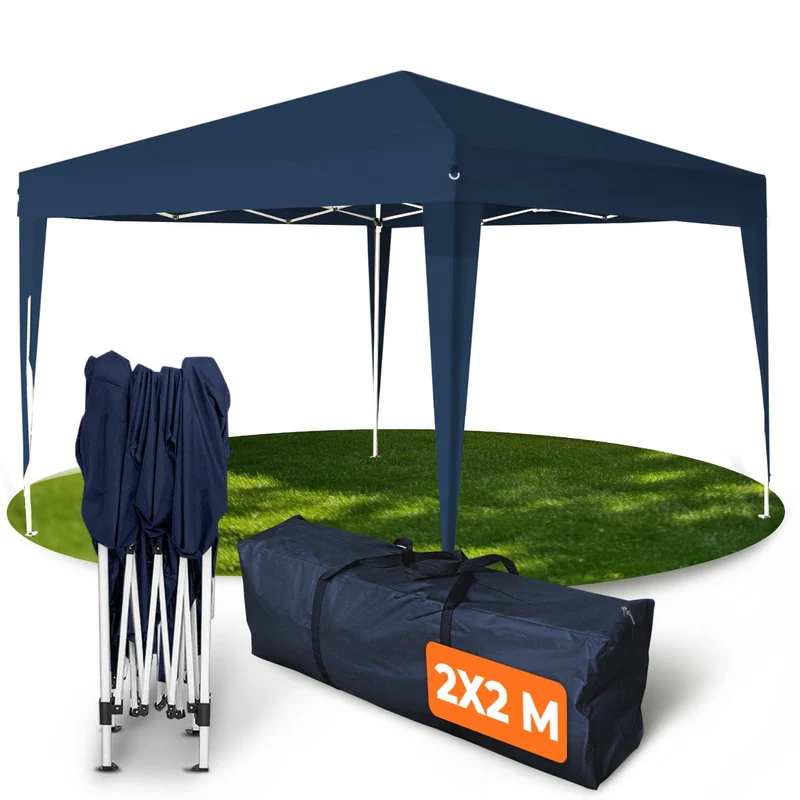 Kronenburg Faltpavillon Pop-Up Pavillon – UV50+, Wasserdicht, Mit Seitenteilenh