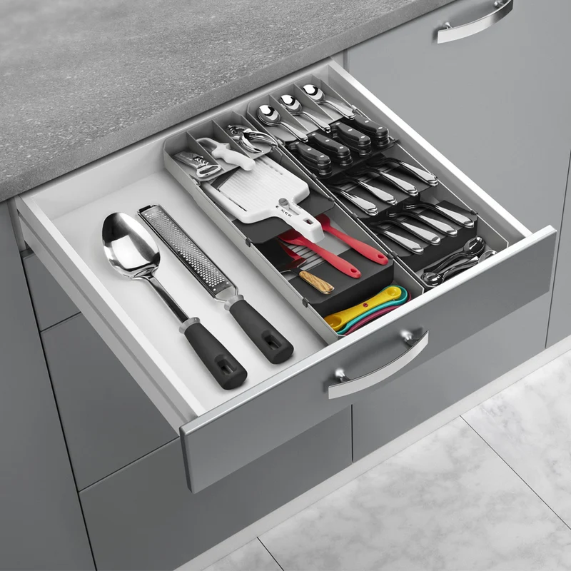 Besteckkasten verstellbar Metaltex
