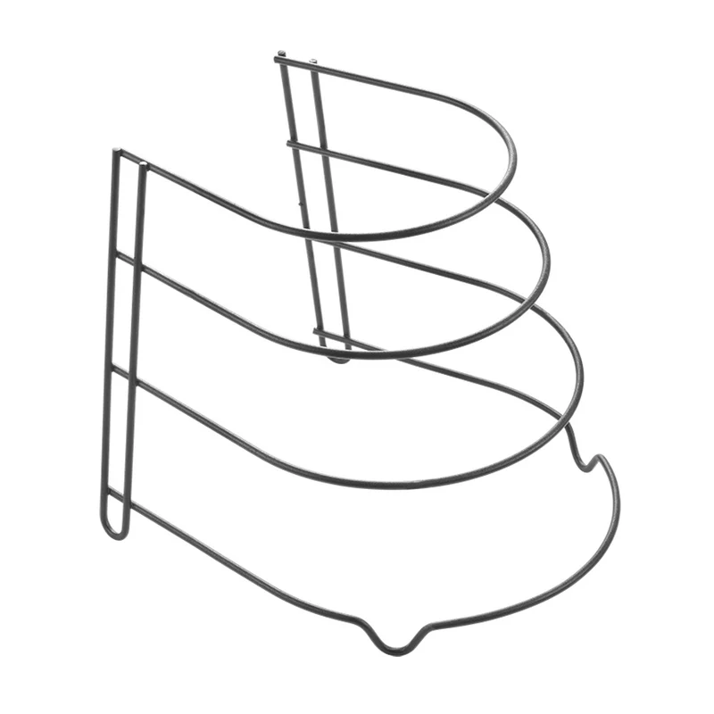 Pfannenständer für Bratpfannen Metaltex - Black Edition
