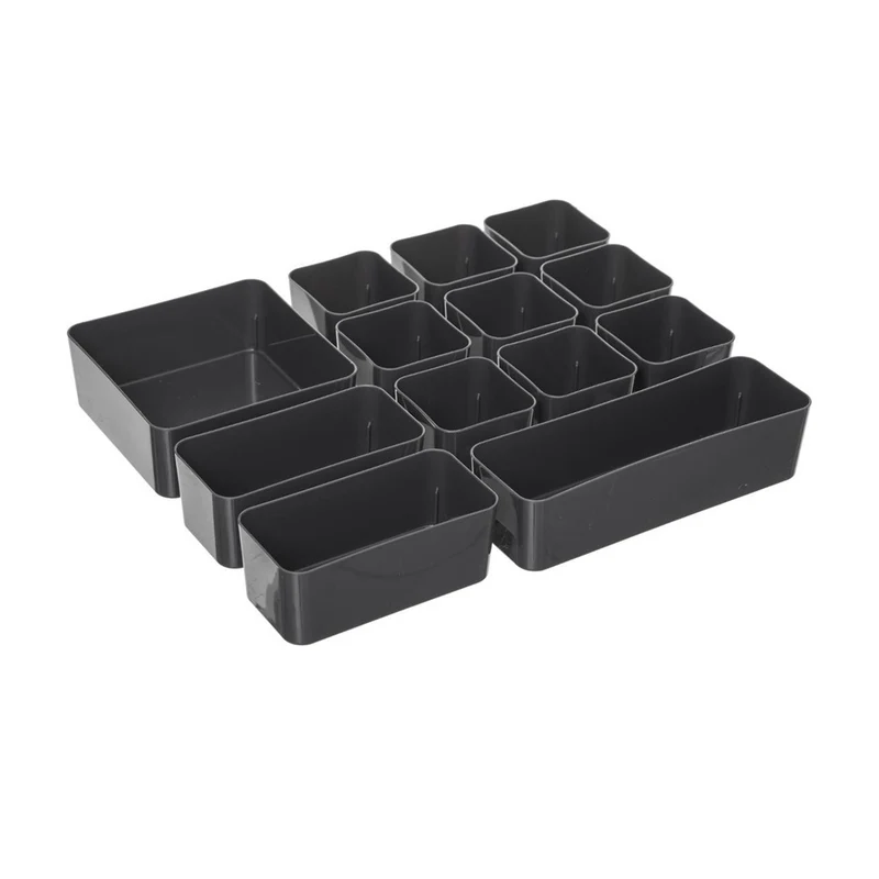 Aufbewahrungsbox 4.8 Liter mit 13 herausnehmbaren Fächern Five®