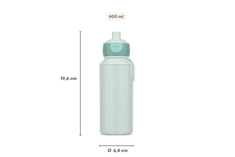 Trinkflasche Animal Friend 400 ml Pop-up Campus