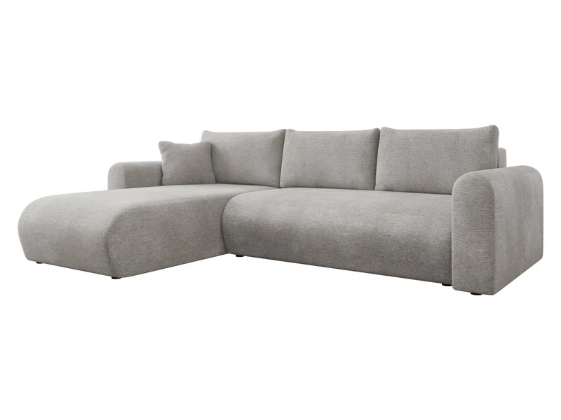 Mirjan24 Eliwo Ecksofa L-Form, Schlafsofa mit Bettkasten, Wohnlandschaft mit Schlaffunktion, modernes Polstersofa, universelle Ottomaneh