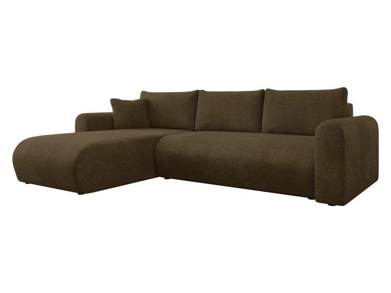 Mirjan24 Eliwo Ecksofa L-Form, Schlafsofa mit Bettkasten, Wohnlandschaft mit Schlaffunktion, modernes Polstersofa, universelle Ottomaneh