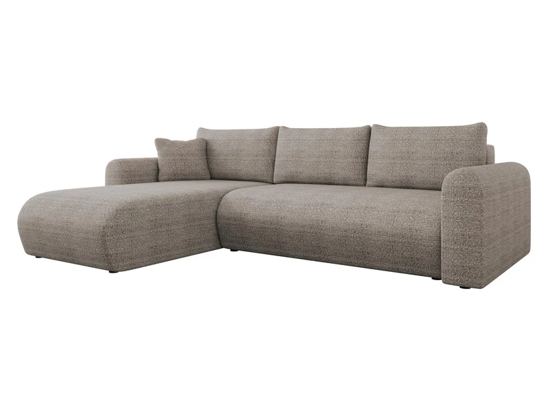 Mirjan24 Eliwo Ecksofa L-Form, Schlafsofa mit Bettkasten, Wohnlandschaft mit Schlaffunktion, modernes Polstersofa, universelle Ottomaneh