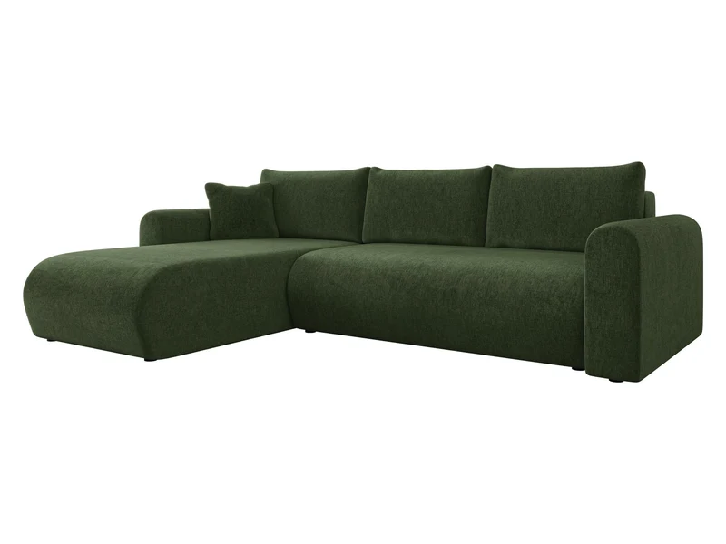 Mirjan24 Eliwo Ecksofa L-Form, Schlafsofa mit Bettkasten, Wohnlandschaft mit Schlaffunktion, modernes Polstersofa, universelle Ottomaneh