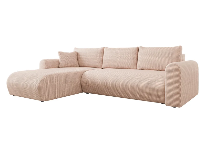 Mirjan24 Eliwo Ecksofa L-Form, Schlafsofa mit Bettkasten, Wohnlandschaft mit Schlaffunktion, modernes Polstersofa, universelle Ottomaneh