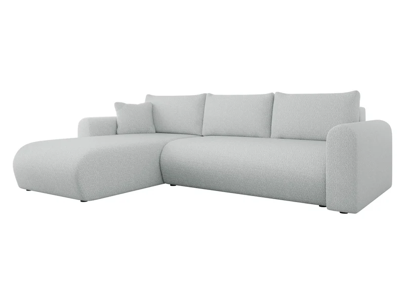 Mirjan24 Eliwo Ecksofa L-Form, Schlafsofa mit Bettkasten, Wohnlandschaft mit Schlaffunktion, modernes Polstersofa, universelle Ottomaneh