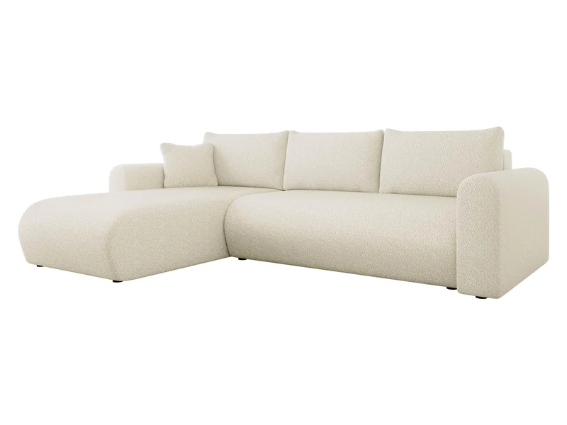 Mirjan24 Eliwo Ecksofa L-Form, Schlafsofa mit Bettkasten, Wohnlandschaft mit Schlaffunktion, modernes Polstersofa, universelle Ottomaneh