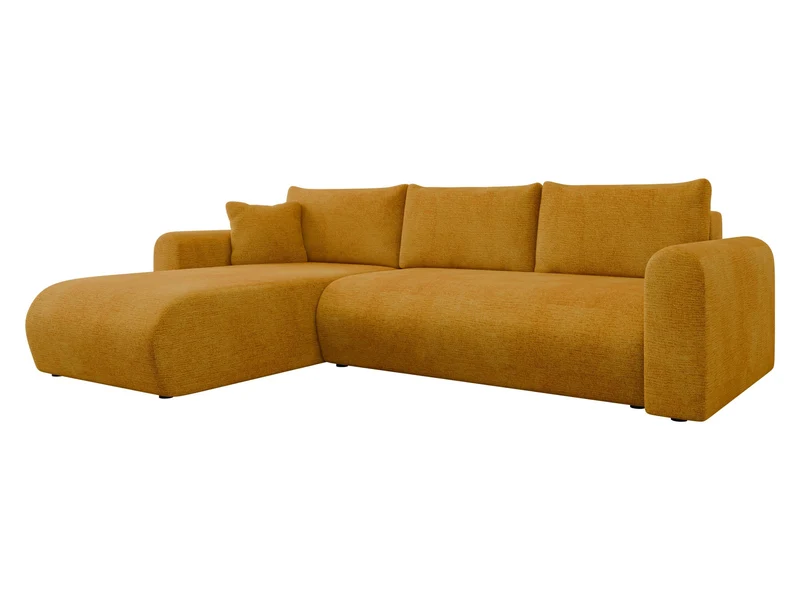 Mirjan24 Eliwo Ecksofa L-Form, Schlafsofa mit Bettkasten, Wohnlandschaft mit Schlaffunktion, modernes Polstersofa, universelle Ottomaneh