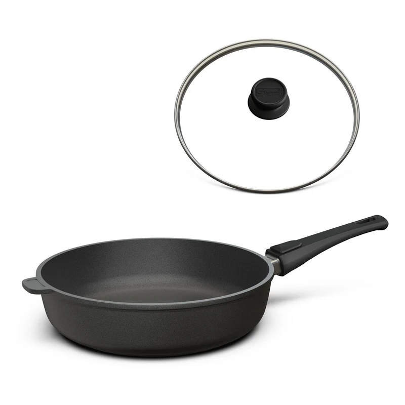 Hochrandpfanne Ø 20-28 cm I Deckel optional