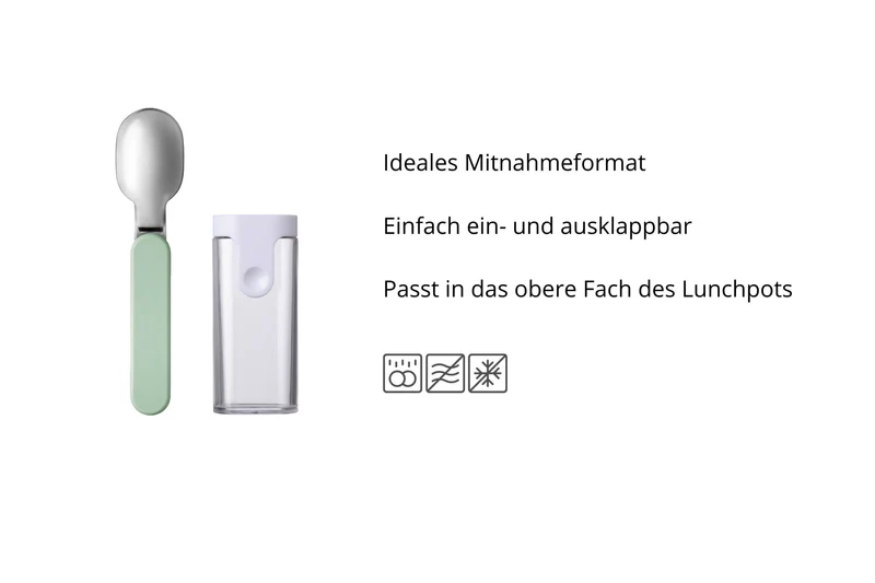 Faltbarer Löffel vivid mauve Ellipse