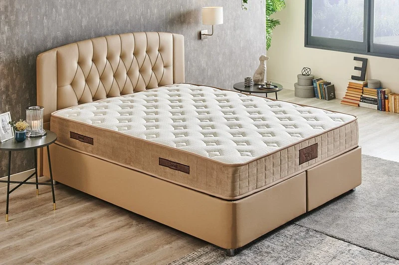 Yatas Bedding Majestät Bonnellfederkernmatratze 30 cm H3 – Ergonomisch, Wendbar, OEKO-TEXh