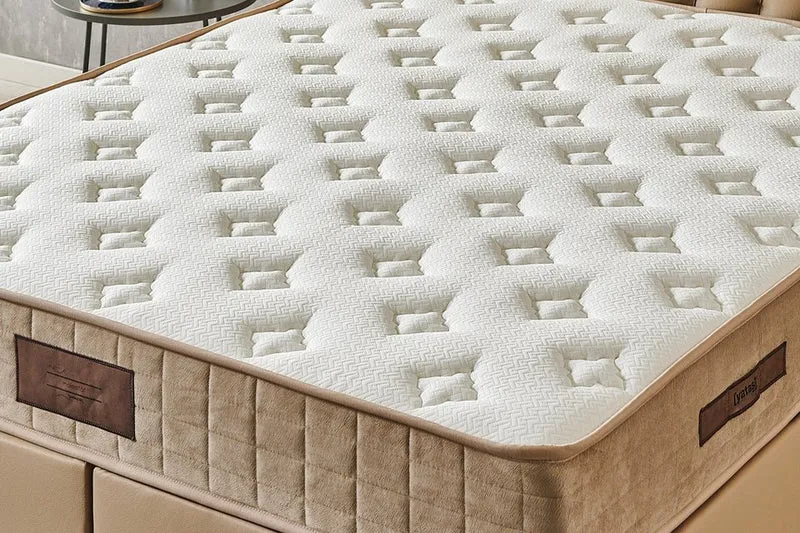Yatas Bedding Majestät Bonnellfederkernmatratze 30 cm H3 – Ergonomisch, Wendbar, OEKO-TEXh