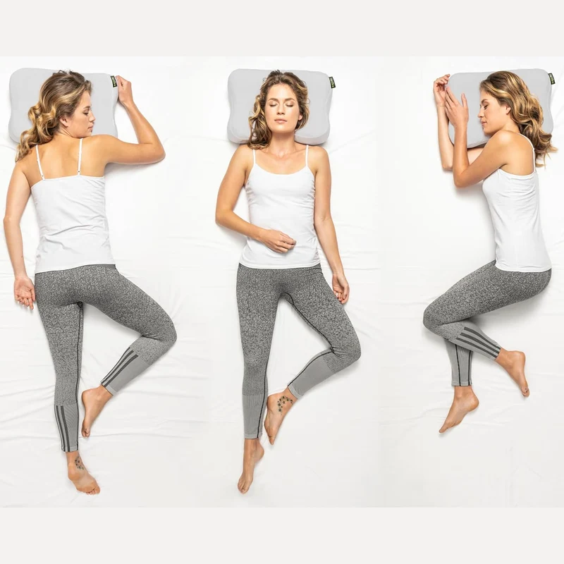 BLACKROLL Recovery Orthopädisches Nackenkissen – Memory Foam, Ergonomisch, Made in Germanyh