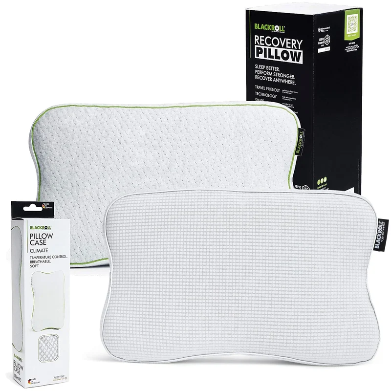 BLACKROLL Recovery Orthopädisches Nackenkissen – Memory Foam, Ergonomisch, Made in Germanyh