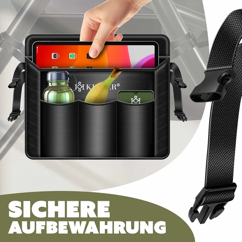 KESSER Hängesessel mit Gestell – Hängestuhl Indoor/Outdoor, inkl. Kissen & Tascheh